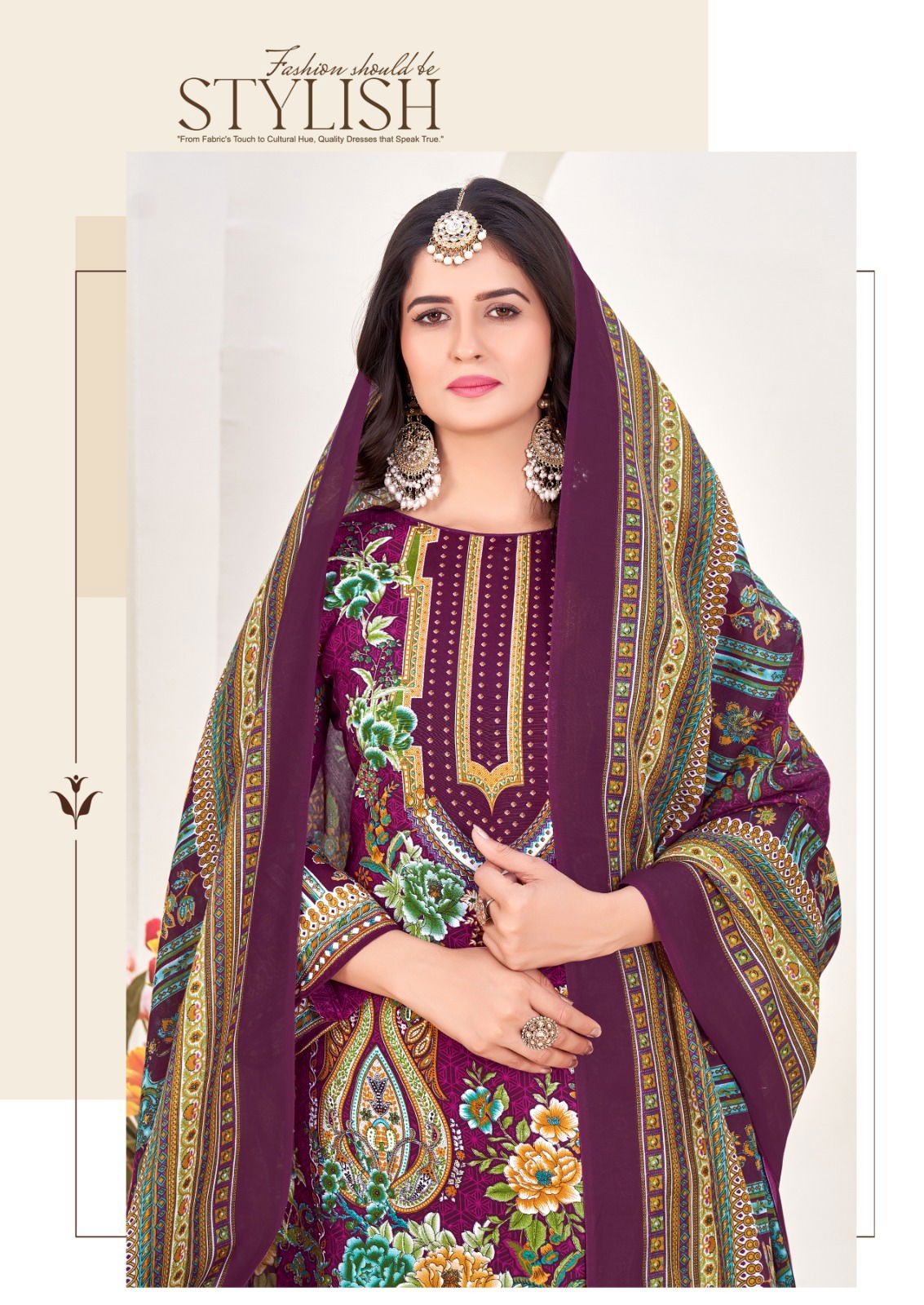 Guzaarish Vol 1 By Ganeshji Cotton Printed Dress Material Exporters In India